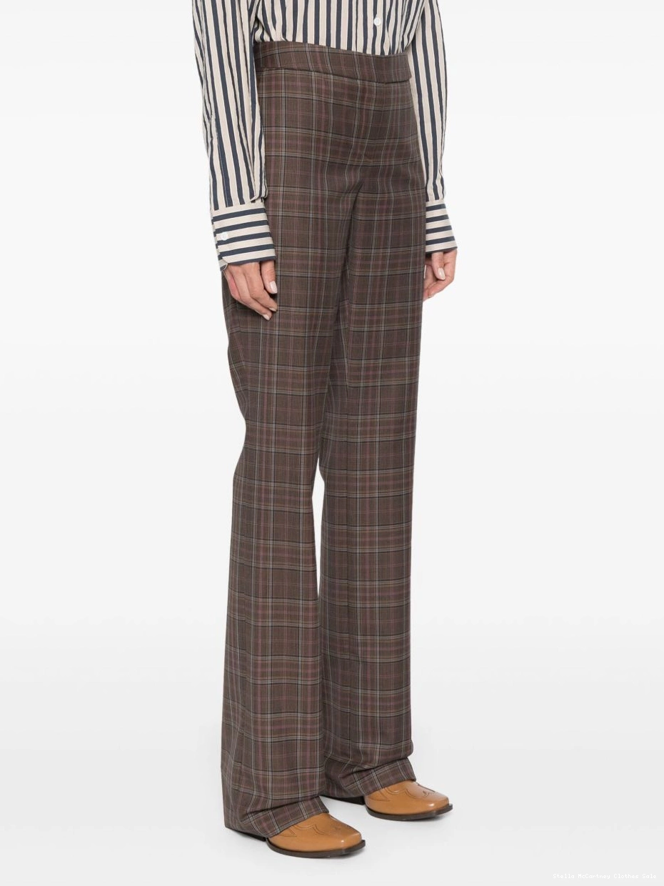 Affordable Stella Women McCartney trousers checked 0714
